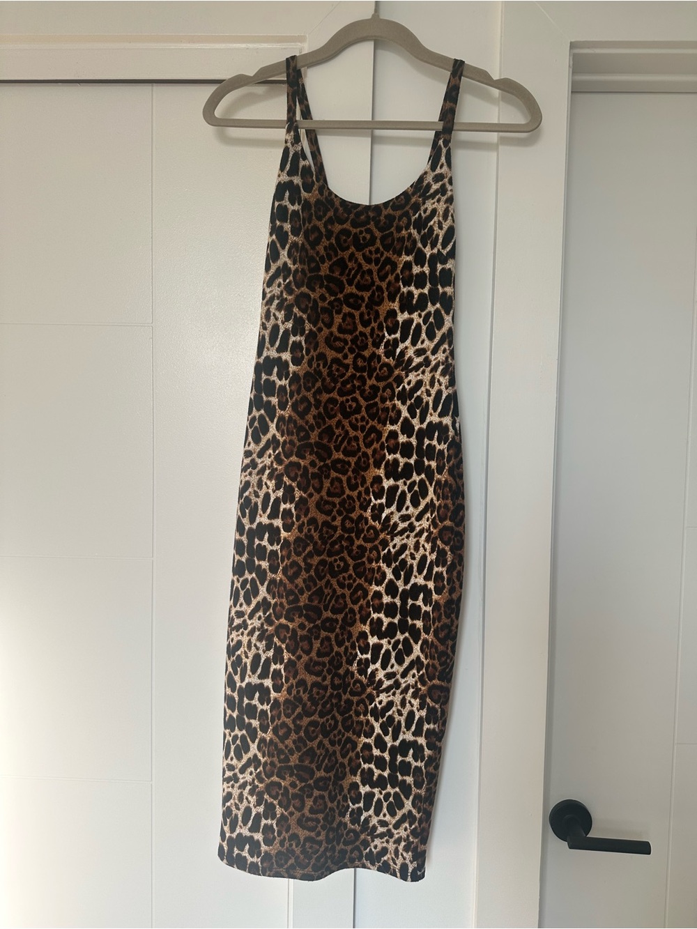 Leopard Print 🐆 Fashion Nova Midi Dress  Size Small